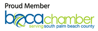 Proud member of the Boca Chamber, serving South Palm Beach County